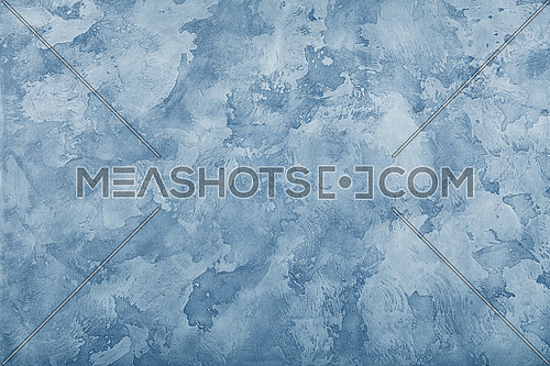 Grunge Blue Painted Plaster Wall Background 2122 Meashots