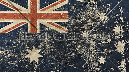 Old grunge vintage faded of Australia-121457 | Meashots