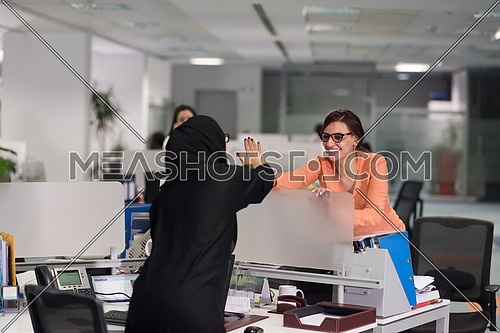 businesswoman at workplace