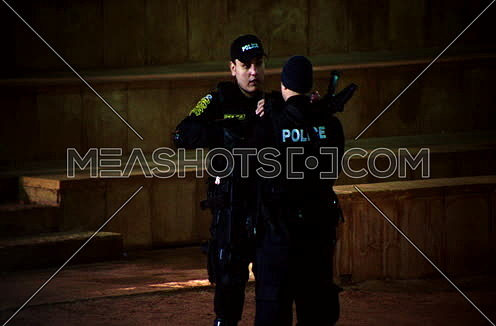 Two Egyptian Policemen