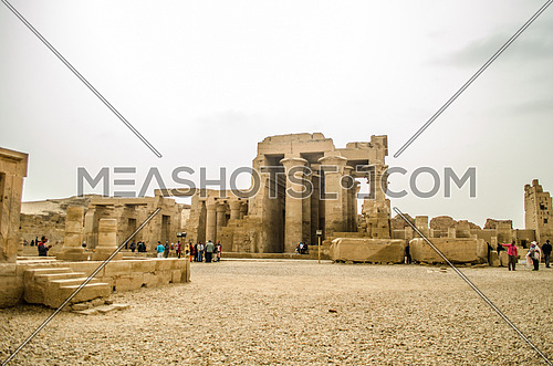 The historical Kom Ombo Pharaoh temple in between Aswan and Luxor
