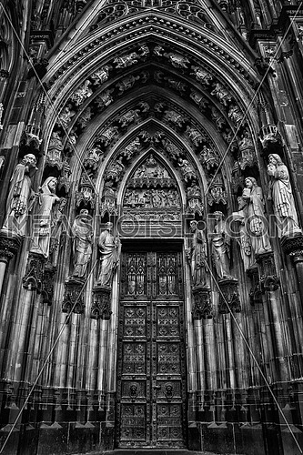 Cologne Dom DOOR  It is the seat of the Archbishop of Cologne