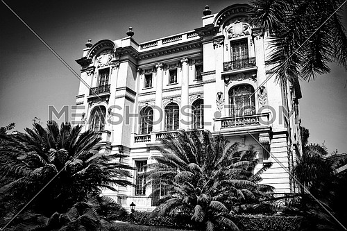 Black Palace ,this building is Mahmoud Mokhtar Musem, located in  Giza, established in 1938 , he was Egyptian sculptor, He attended the School of Fine Arts