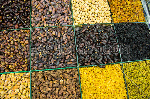 mixed nuts display