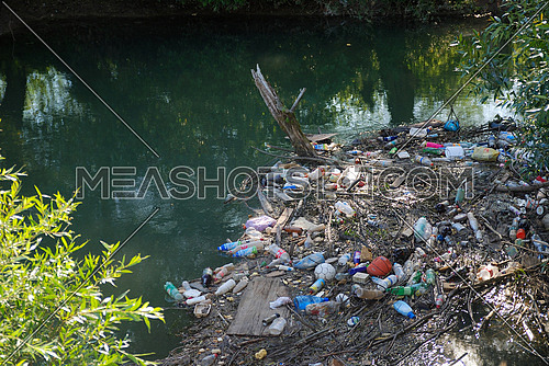pollution in river  (Multiple values)