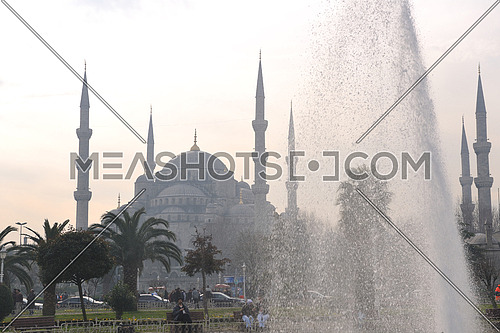 Sultan Ahmet Mosque in istanbul turkey