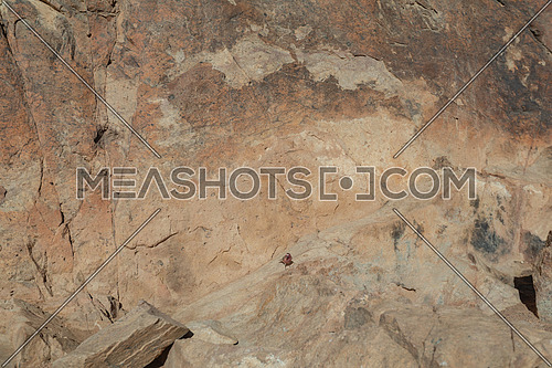 Close shot for Sinai mountain at day.