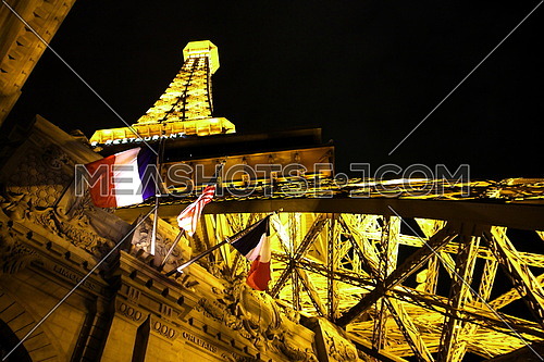 Eiffel tower in vegas