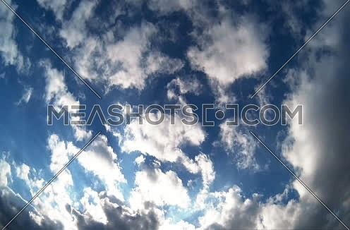 Clouds Timelapse On a Blue Sky