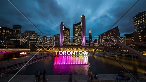 Toronto Canada City Time Lapse