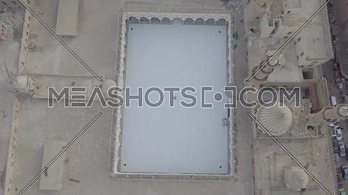 Top View Shot for Al-Azhar Mosque in Cairo by day