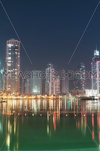 Down town of Dubai city
