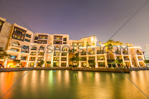 Dubai - JANUARY 9, 2015: Soul Al Bahar on January 9 in UAE, Dubai. Soul Al Bahar area is popular with tourists
