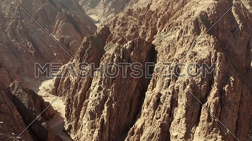 flying over mountains in Dahab , Sharm el sheikh