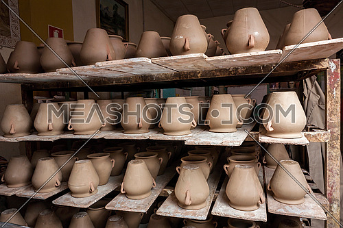 clay pottery ceramics typical of BailÃ©n, Jaen province, Andalucia, Spain