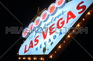 Las Vegas sign at night - fast pans (7 of 7)