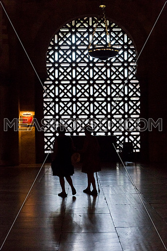 CORDOBA, SPAIN - September, 27, 2015:  Interior of Mosque Cathedral, a medieval Islamic mosqueï»¿ that was converted into a Catholic Christian cathedral, UNESCO World Heritage Site, Cordoba, Spain