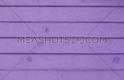 Close up background texture of purple violet vintage painted wooden planks, rustic style wall panel