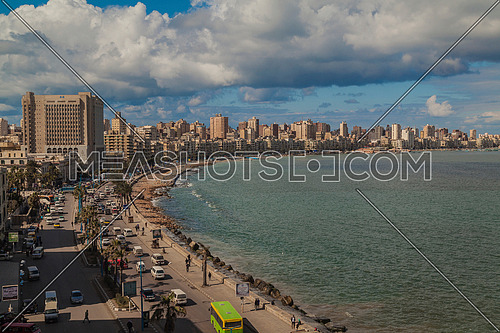 Panorama shot for Alexandria City at Day