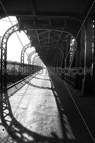 Vintage Cairo

Black & white photoset from the bridge of Imbaba; the only railway bridge across the Nile in Cairo, was built in 1912 & 1924 in Egypt