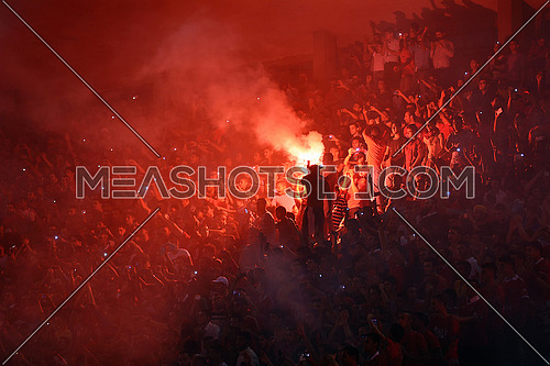 Al Ahly Club fans in stadium