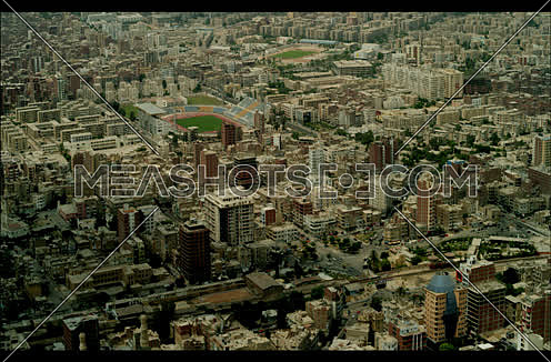 Ariel shot for Suez City at day.