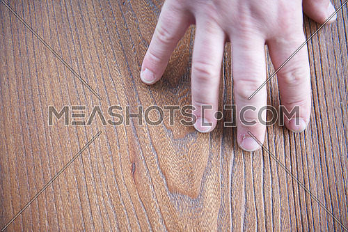 wood floor parquet shop selecting variants hands closeup