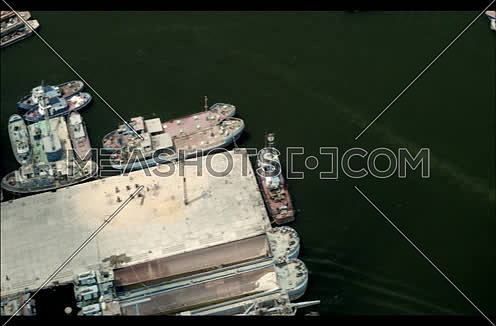 Ariel Shot for New Suez Canal at day.