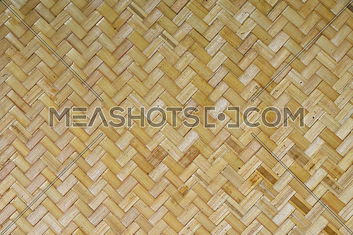 Wicker braided bamboo unpainted wall texture pattern