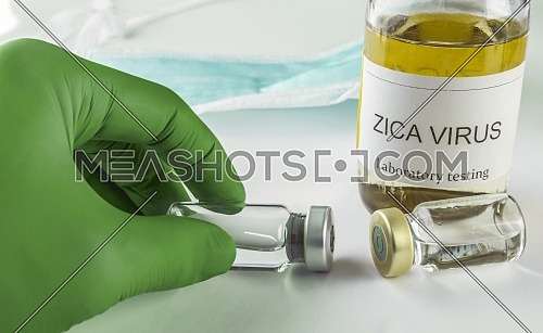 Tests for Research of ZIKA test, image conceptual