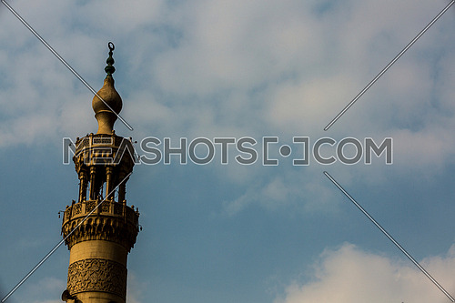 Mousqe minaret at Daytime