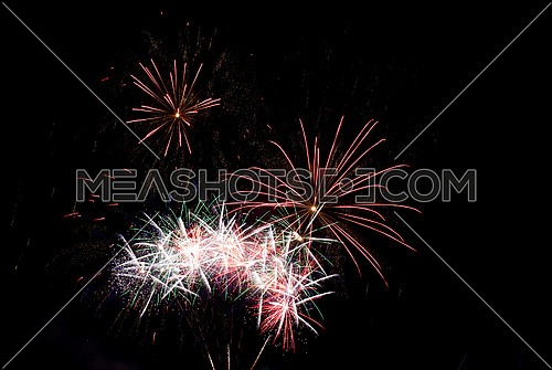 colorful fireworks