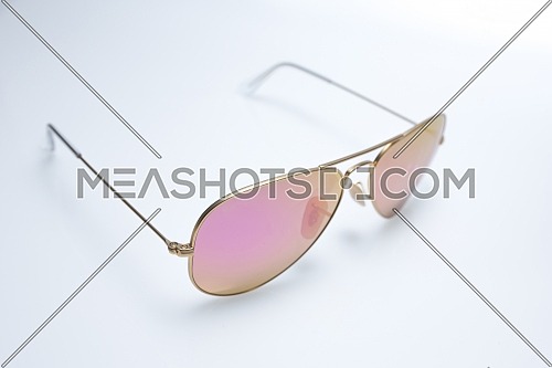 Sunglasses with white background for fashion as a product so designers can use it