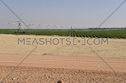 Pivot irrigation of agricultural fields