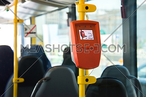 inside RTA dubai bus