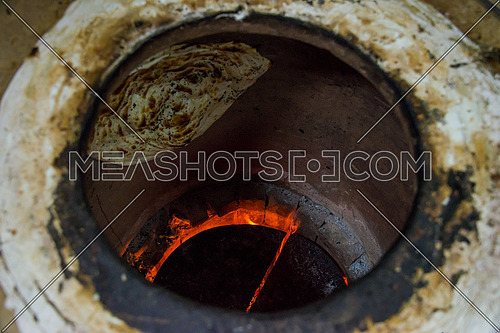 traditional arabic bread oven