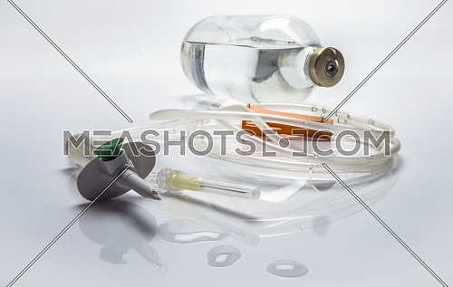 Physiological serum drip irrigation equipment, conceptual image