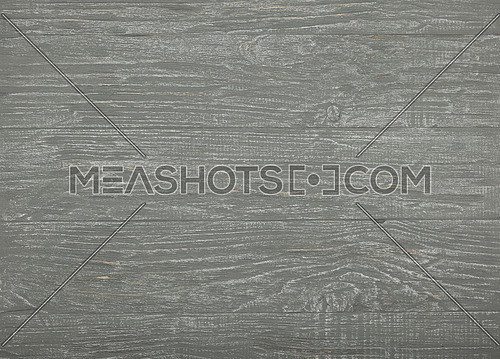 Close up background texture of light gray vintage weathered painted wooden planks, rustic style wall panel