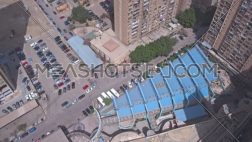Fly Up Top Shot Drone reaveling maadi area in 22th of March 2018 at day.