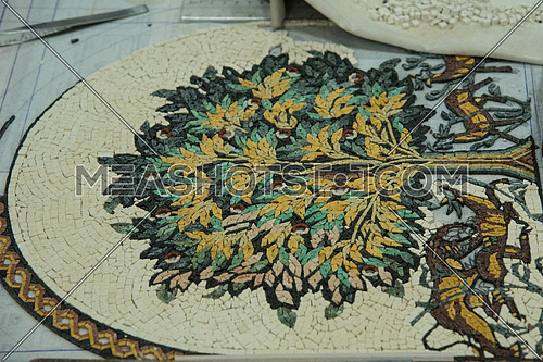 Handmade Mozaik in Jordan fine art