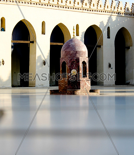 Fatimid Cairo.. 
A part of Al-Hakim B’amr Allah mosque’s main hall