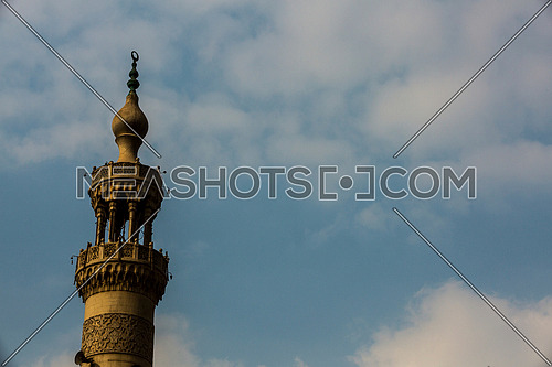 Mousqe minaret at Daytime