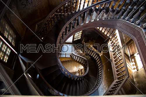 Stairs of Baron Empain Palace in Heliopolis