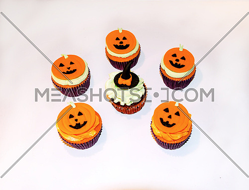 Halloween designed  cupcakes
