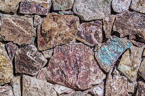 Natural stone background. Old stone wall background texture close up.