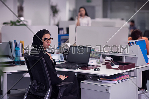 businesswoman at workplace