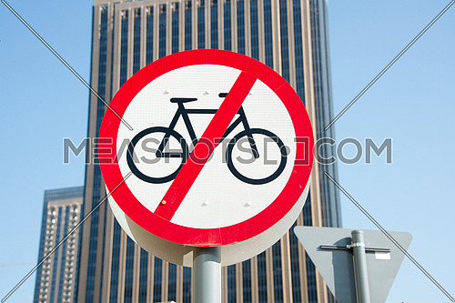 no cycling sign