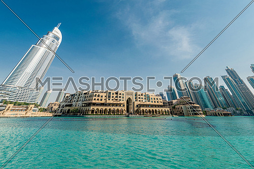 Dubai - JANUARY 10, 2015: The Address Hotel on January 10 in UAE, Dubai. Address Hotel is popular 5-star hotel.