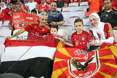 Egyptian football team el ahly plays against AS Roma in abu Dabhi UAE