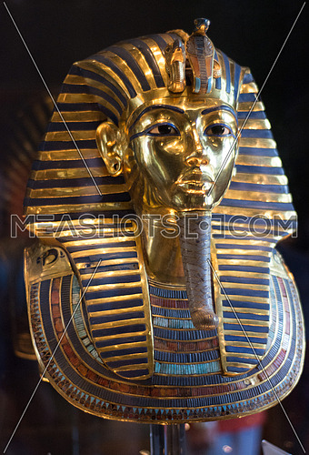 Ancient Pharonic Egyptian Figure from King Tut Treasure in the Egyptian Musuem